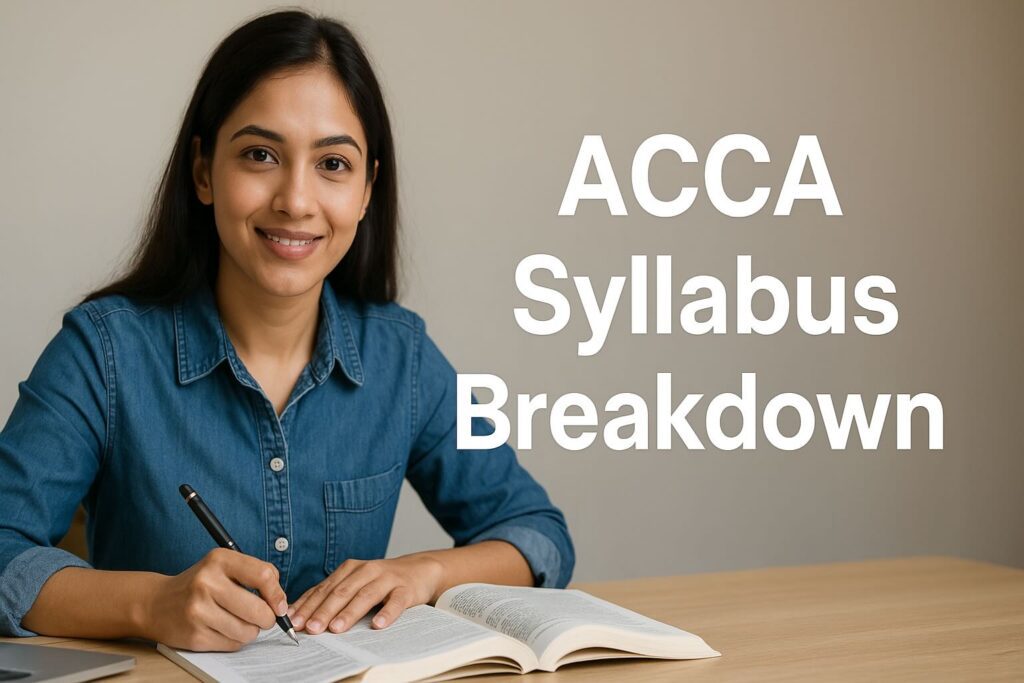 Stride Edutech - ACCA Syllabus Breakdown